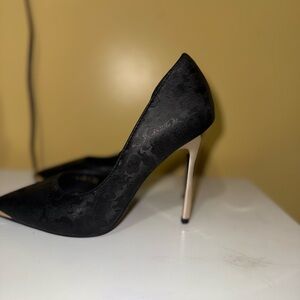 Elegant Black Stiletto Heels